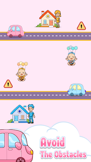 Vẽ đường tránh chướng ngại vật để giải đố trong game Home Rush Draw Puzzle 