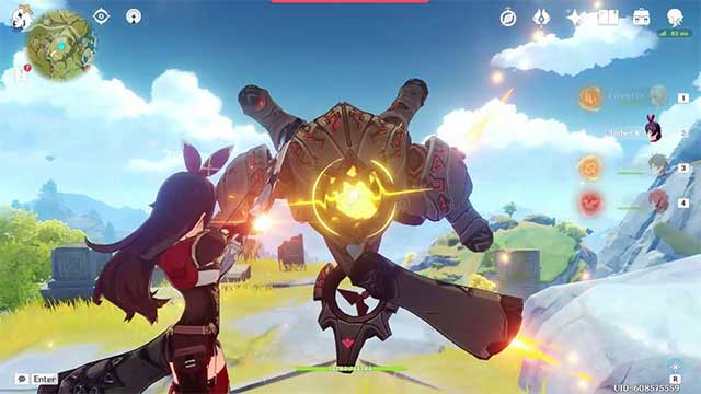 Nhắm vào lõi của Ruin Hunter để đánh bại chúng