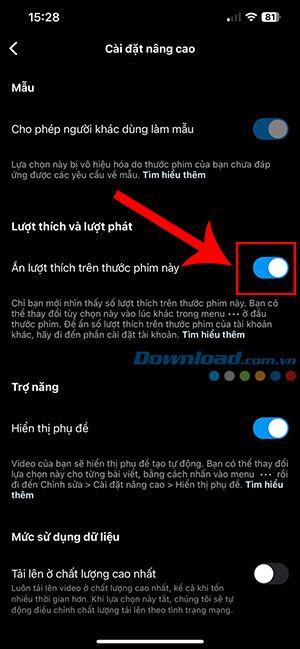 an like Instagram Reels 5*410169