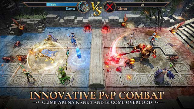 Giành chiến thắng các trận chiến PvP để leo lên vị trí cao trên bảng xếp hạng và trở thành người vĩ đại nhất 