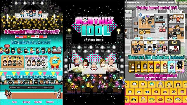 Xây dựng công ty giải trí của riêng bạn trong Monthly Idol