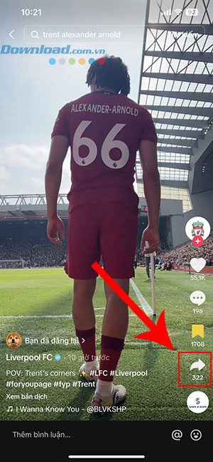 TikTok hoan tac video dang lai 4 1*411100