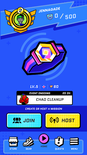 Run Legends là một game kết hợp rèn luyện sức khỏe với chơi game