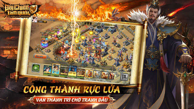 Công thành rực lửa - Vạn thành trì chở tranh đấu