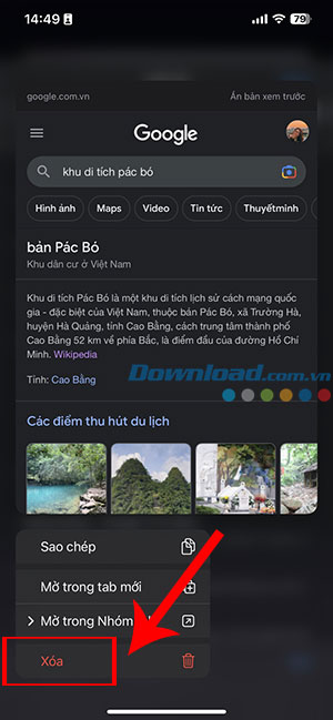 xoa lich su duyet web Safari 3*412274