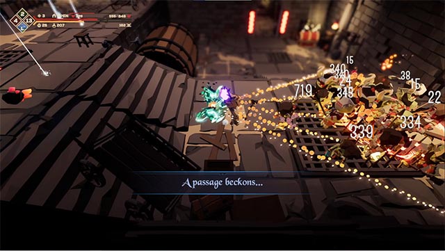 Knight Crawlers tái hiện các trận chiến trong ngục tối cực kỳ hoành tráng, sôi động theo phong cách ARPG