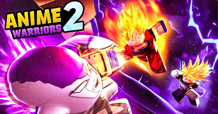 Game Roblox clicker với các nhân vật anime quen thuộc - Anime Warriors Simulator 2