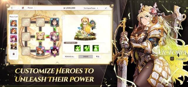 Tùy chỉnh các anh hùng để giải phóng sức mạnh của họ