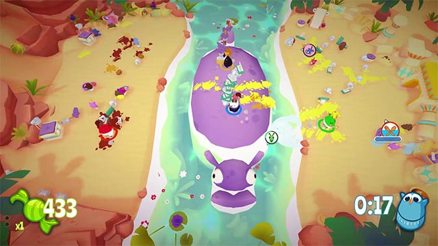 Chinh phục từng level với độ khó tăng dần, 1 mình hoặc hợp tác nội bộ 4 người