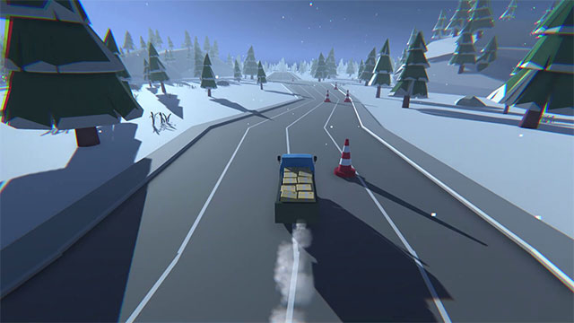 Mục tiêu của Cargo Truck Racer là về đích an toàn với hàng hóa đầy đủ, không vỡ hỏng