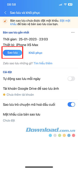 dong bo tin nhan Zalo dien thoai 3*413644