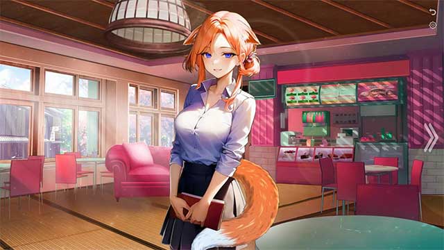 Date with Foxgirl là một trò chơi mô phỏng hẹn hò kết hợp giải đố lãng mạn