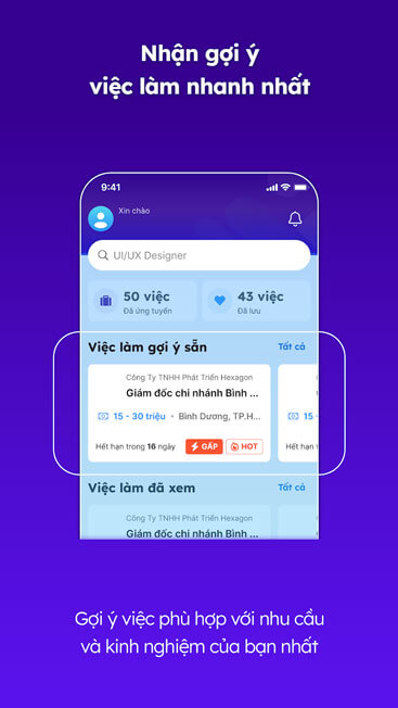 Nhận gợi ý việc làm nhanh