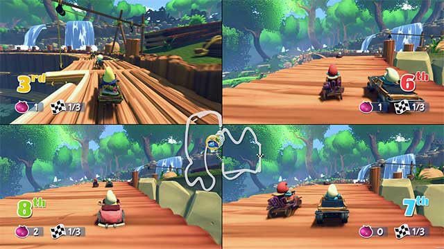 Bạn có thể chơi một mình hoặc với bạn bè và gia đình trong Multiplayer mode