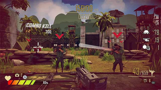 Gameplay tập trung vào những trận chiến hành động không ngừng nghỉ