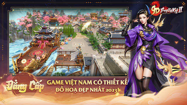 Cửu Dương Truyền Kỳ 2  - Game Việt Nam có thiết kế đồ hoạ đẹp nhất 2023!