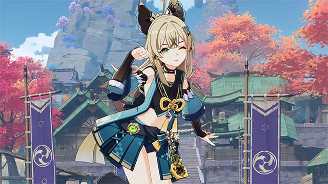 Nhân vật mới duy nhất trong Genshin Impact 3.7 là Kirara