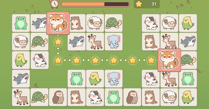 Hello Animal có gameplay nối thú giống game Pikachu