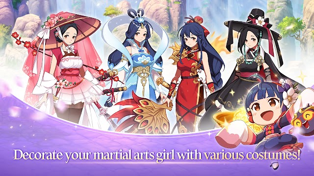 Tạo diện mạo độc đáo và xinh đẹp cho các cô gái trong game Legendary Master Idle