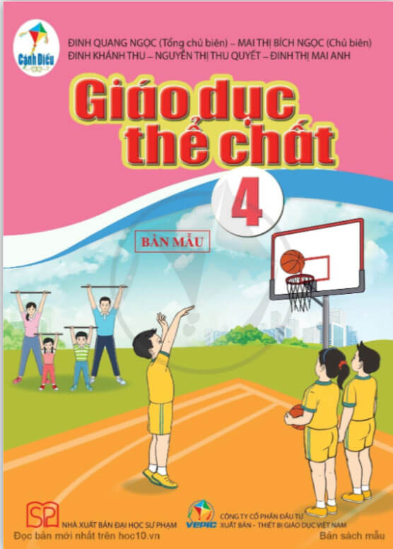 Sách Giáo Khoa Giáo dục thể chất Cánh Diều
