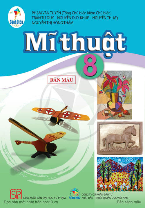 Sách giáo khoa Mỹ Thuật 8 Cánh Diều