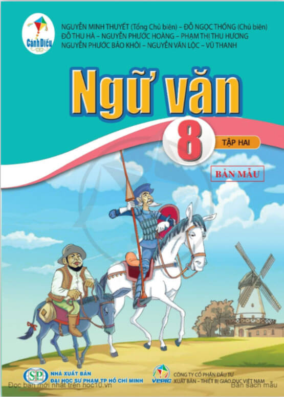 SGK Lớp 8 Cánh Diều - Bộ sách giáo khoa điện tử Cánh Diều lớp 8