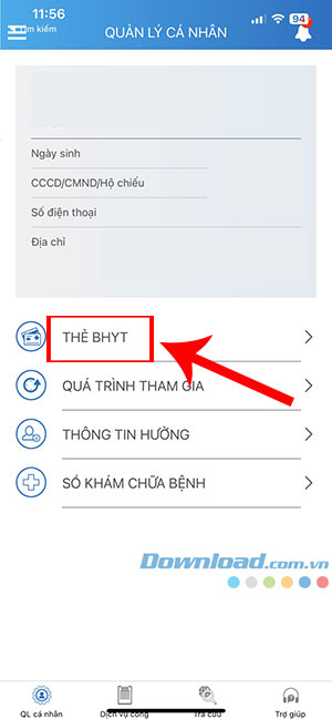 cach thay the bhyt giay 1*416441