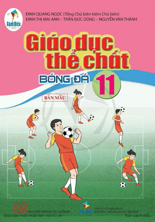 Sách Giáo dục thể chất 11  - Bóng Đá Cánh Diều