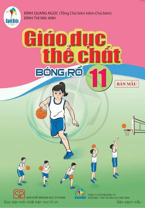 Sách Giáo dục thể chất 11 - Bóng Rổ Cánh Diều
