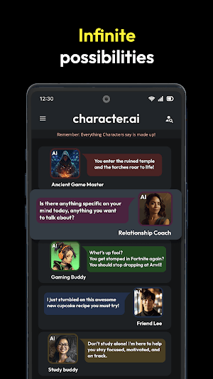 Character AI mang tới các khả năng vô hạn