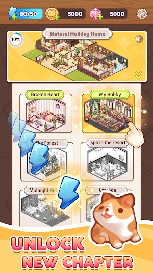 Mở khóa những nhân vật mới trong game Kawaii Puzzle 