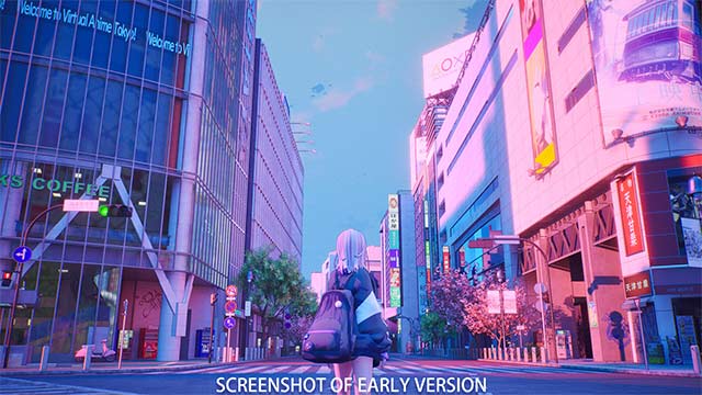 Thành phố Tokyo 3 chiều đầy màu sắc, âm thanh và hình ảnh trong Anime Tokyo game