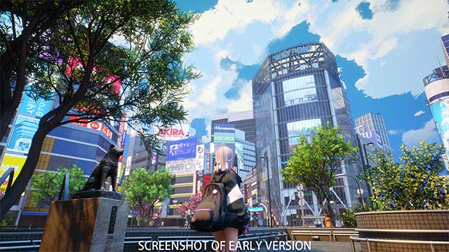 Anime Tokyo Free cho bạn cơ hội khám phá thành phố Tokyo 3D cực kỳ sống động