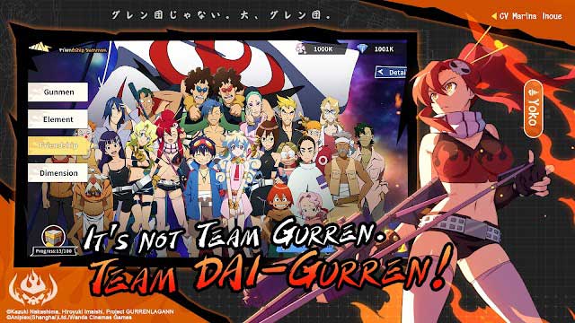 Xây dựng đội Gurren của riêng bạn