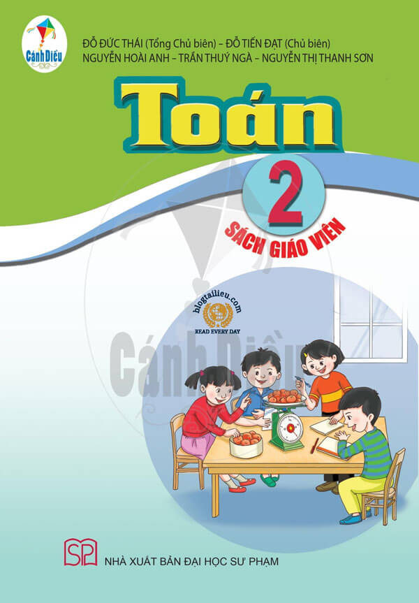 Sách giáo viên Toán 2 Cánh Diều