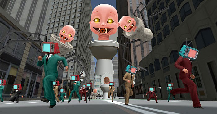 Tham gia những cuộc trốn tìm đầy phấn khích trong game Toilet Monster: Hide N Seek