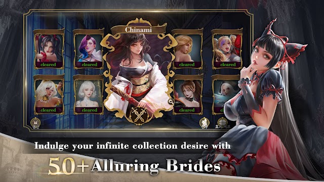 Cursed Bride có hơn 50 cô gái quyến rũ cho bạn lựa chọn