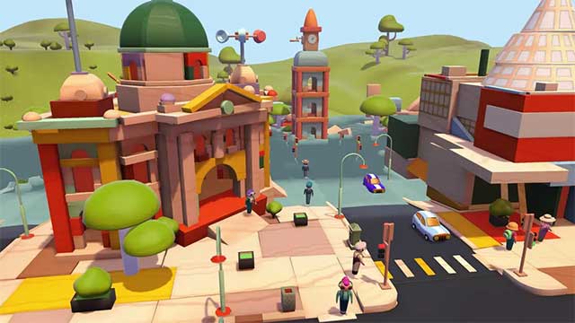 Wood & Weather là game mô phỏng cuộc sống trong thành phố đồ chơi bằng gỗ