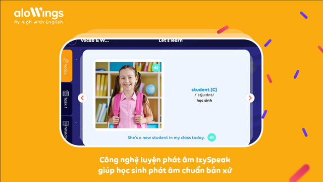 Công nghệ luyện phát âm IzySpeak giúp học sinh phát âm chuẩn bản xứ