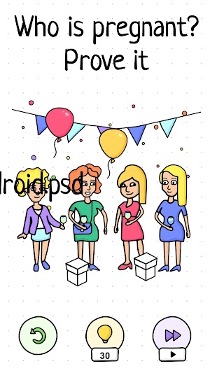 Ai là người mang thai nhỉ?