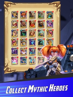Thu thập các anh hùng mạnh mẽ trong game Heroes Awaken 