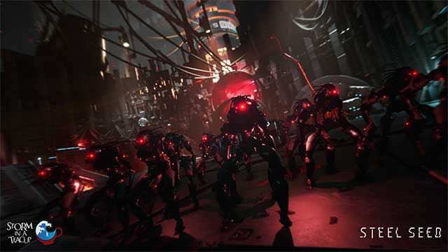 Steel Seed là game hành động lén lút trong thế giới viễn tưởng đen tối