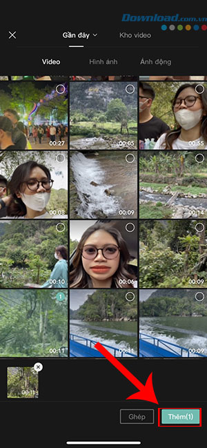 thay doi toc do video CapCut dien thoai 2*418428