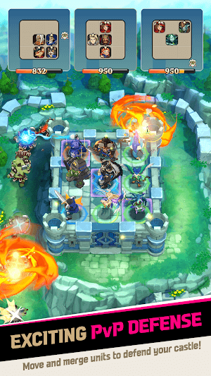 Trải nghiệm phòng thủ PvP đầy phấn khích