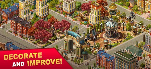 Trang trí và cải tạo diện mạo thành phố của bạn trong game SteamCity