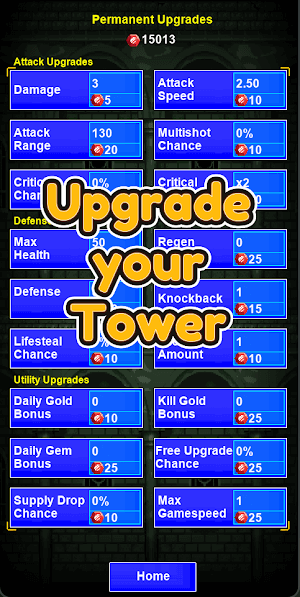 Nâng cấp tháp của bạn