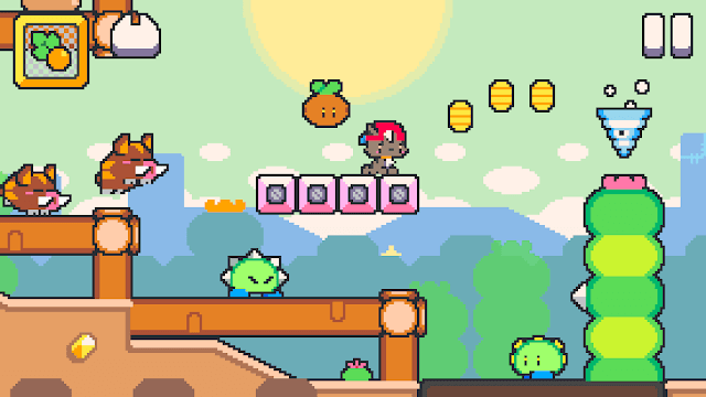 Phiêu lưu qua nhiều vùng đất tuyệt đẹp được thiết kế với đồ họa pixel