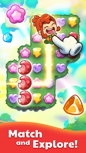 Sproutle Puzzle Pet Story là trò chơi match-3 thú vị