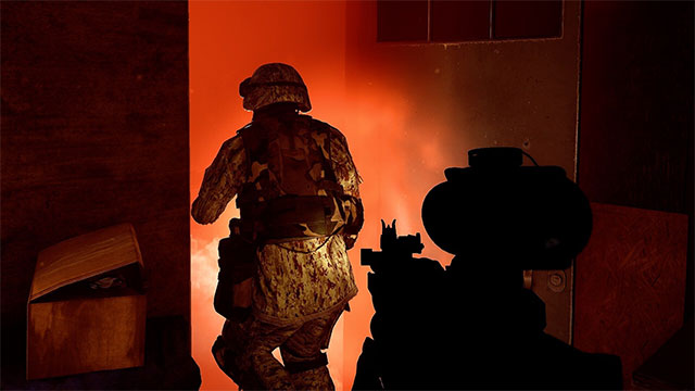 6 Days in Fallujah nhấn mạnh vào tinh thần đồng đội và kỹ năng bắn súng siêu đẳng