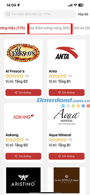 tim vi tri do xe vincom 11*419548